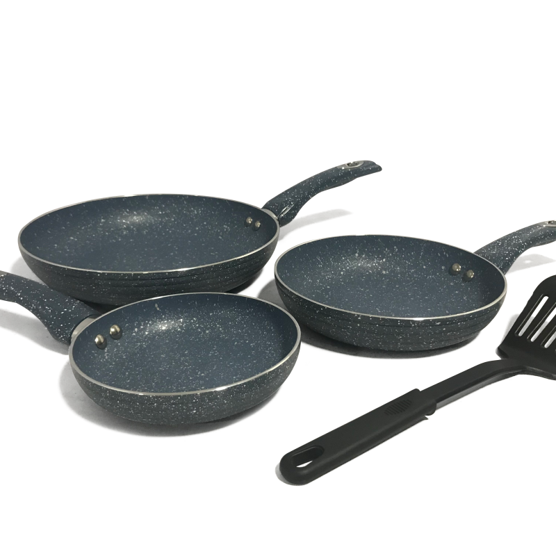 Juego de sartenes de 3 piezas SANKEY / Azul