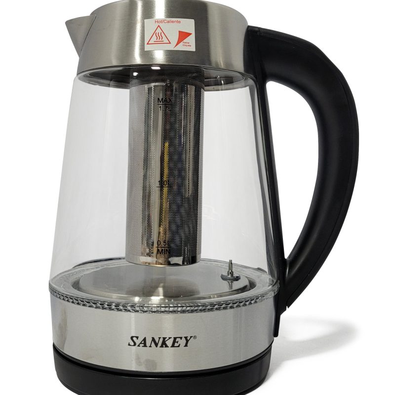 Tetera eléctrica 1.7 Lts colador desmontable / infusor 900W SANKEY