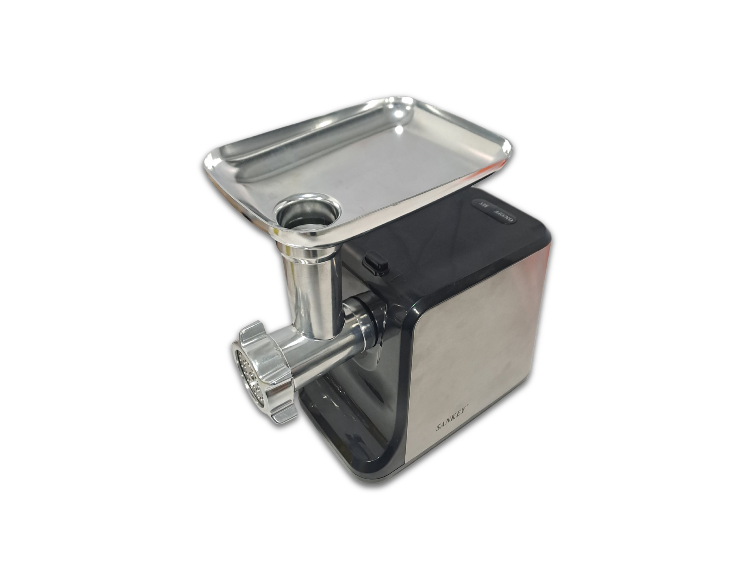 Moledor de carne cuchilla de acero inox con accesorios 500W SANKEY - Imagen 2