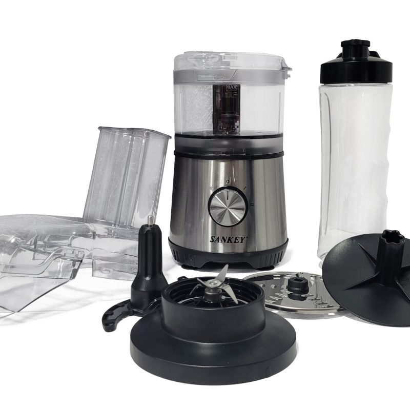 Procesador de alimentos multifuncional 350W SANKEY / Acero inoxidable